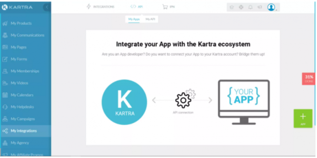 Integrate Your App With Kartra