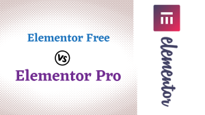 Elementor free vs Pro